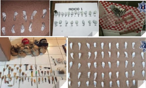 Decomisan 155 sustancias y objetos prohibidos