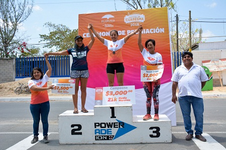 Resultados de actividades deportivas Cuarto Viernes de Cuaresma Huatulco 2018
