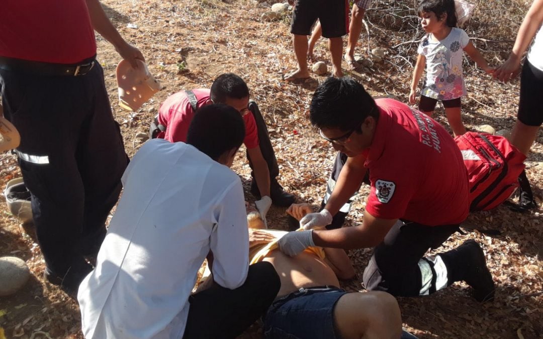 Se accidenta Canadiense en Huatulco