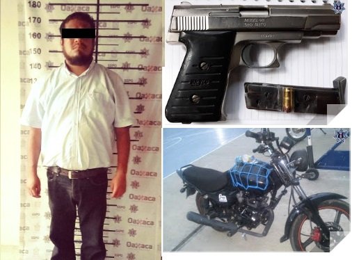 Detener a un sujeto por violación a la Ley Federal de Armas de Fuego