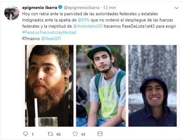 Rabia, dolor y frustración tras conocerse el asesinato de los 3 estudiantes de cine