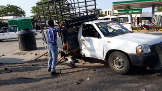 Un menor lesionado deja Accidente en carretera federal 200