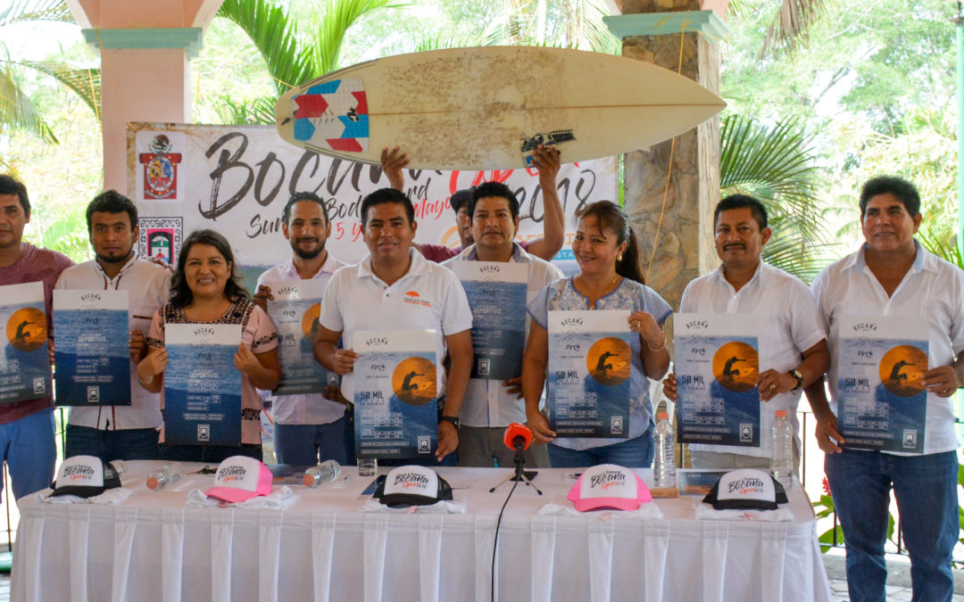 Anuncian torneo de surf Bocana Open Huatulco 2018