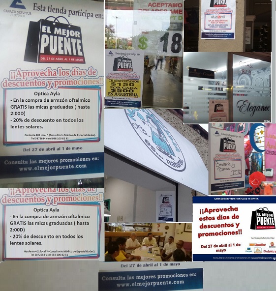 Un éxito el evento comercial ” El Mejor puente” : canaco