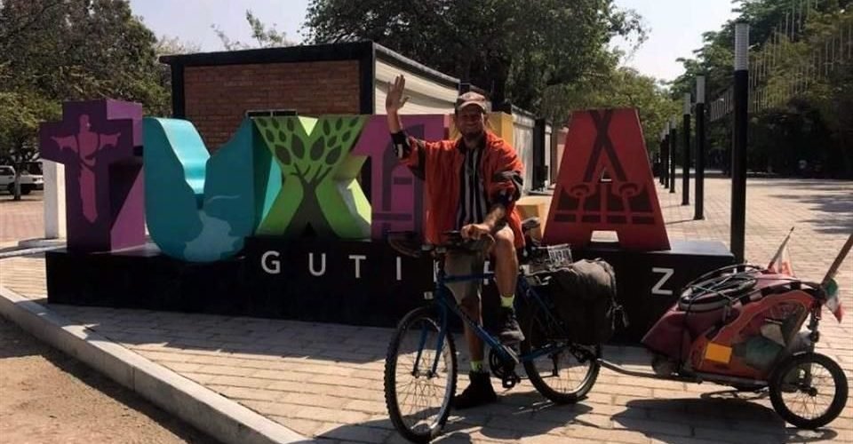 Hallan presunto cadáver de ciclista polaco desaparecido en Chiapas