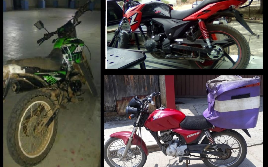 Recupera SSPO tres unidades de motor con reporte de robo