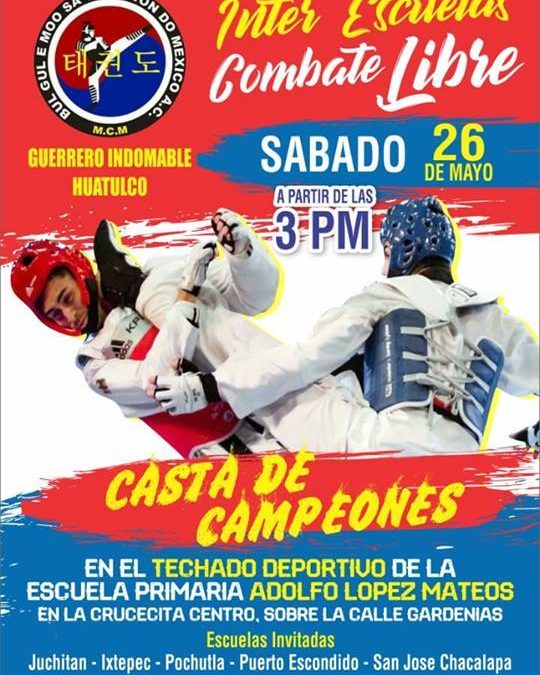 Tae Kwon do Inter Escuelas Huatulco