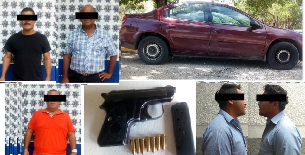 Por violación de la ley federal de armas de fuego y explosivos cuatro personas resultaron detenidas en el istmo y valles centrales