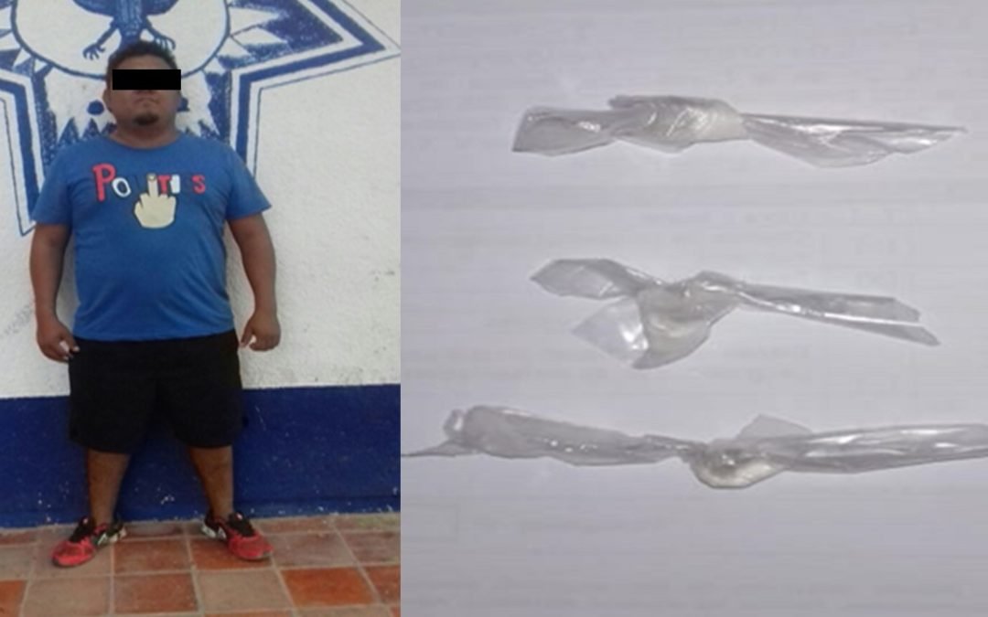 Recupera policía estatal cuatro vehículos con reporte de robo y asegura una persona con droga