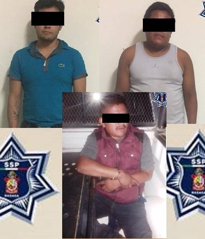 Detenidos en cumplimiento a la ley federal de uso de armas de fuego