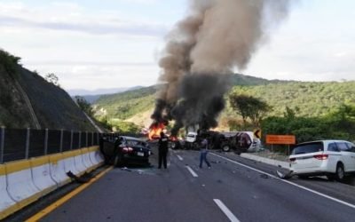 Accidente Carretero en autopista México – Acapulco