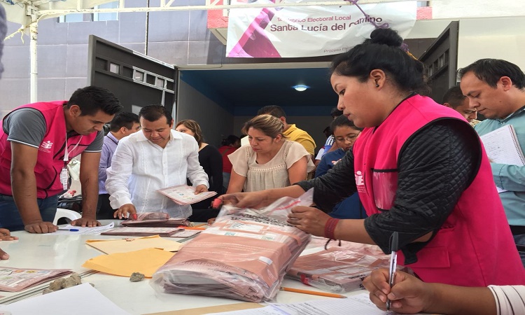 Inicia IEEPCO cómputo de resultados de las elecciones para diputaciones