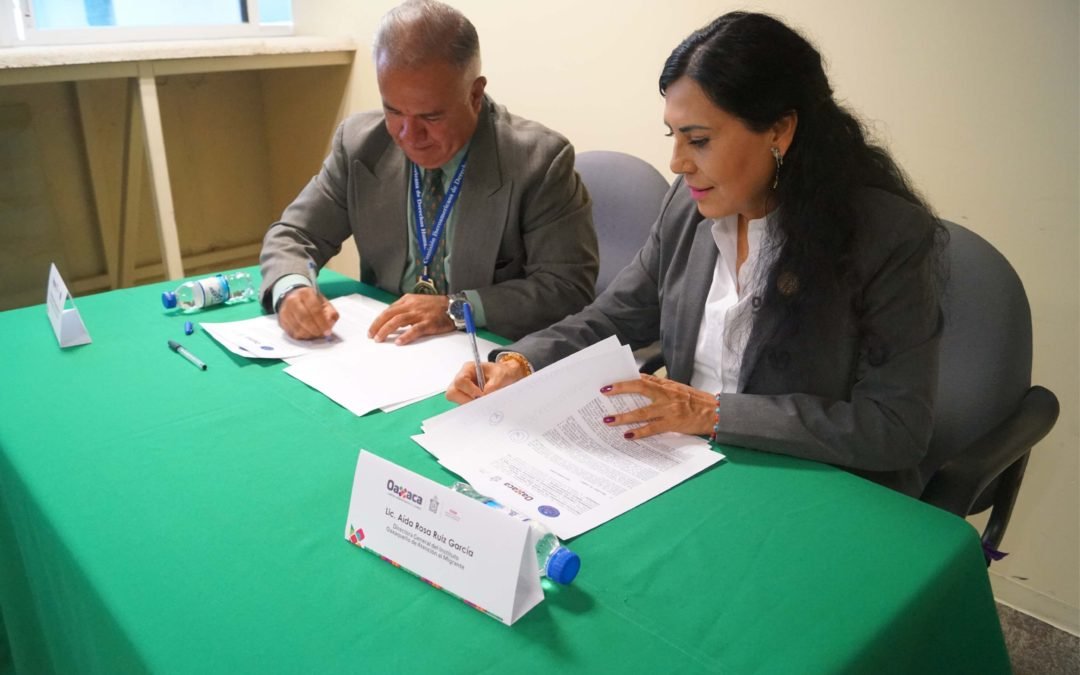 Suscribe IOAM convenio de colaboración para promover, proteger y difundir derechos de migrantes