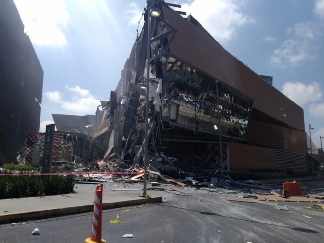 Suspenderán actividades en ‘Artz Pedregal’ tras derrumbe