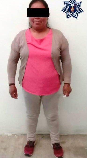 Mujer armada es detenida en la Mixteca