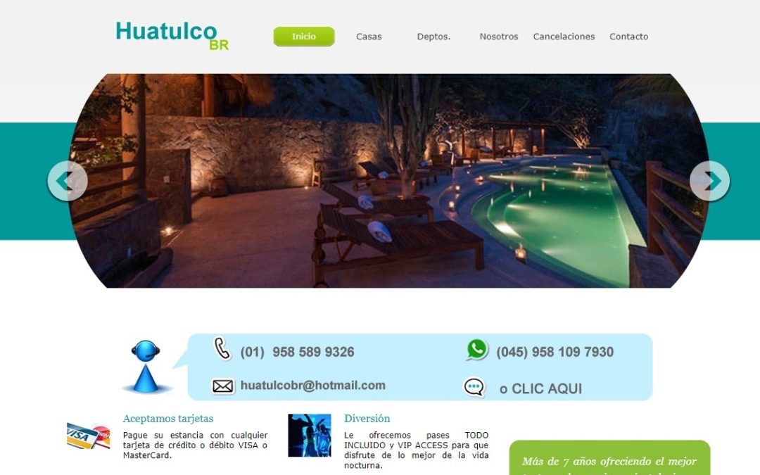 Sigue el fraude de la huatulcobr.com