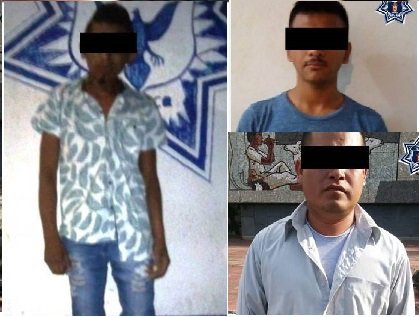 4 personas fueron detenidas con cuatro armas de fuego, seis dosis de droga y un vehículo fueron asegurados: SSPO