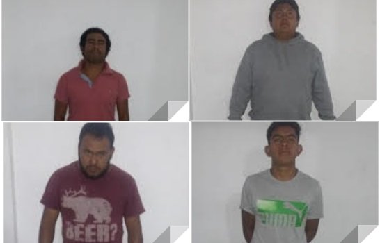 Detiene Policía estatal 4 personas armadas