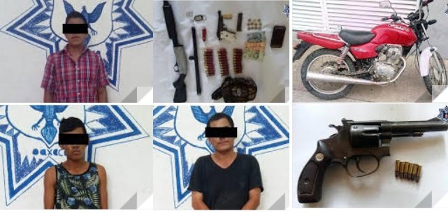 Detiene SSPO en el Istmo a tres personas armadas