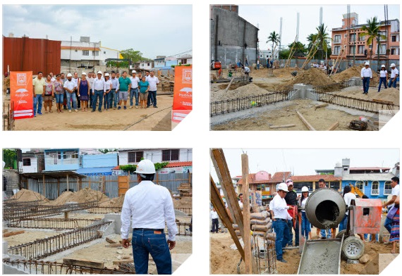 En marcha la construcción de Mercado 3 de Mayo de Huatulco