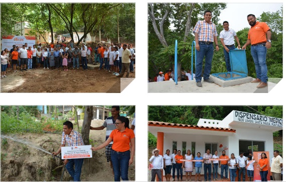 Gobierno Municipal Huatulco inaugura obras en comunidades