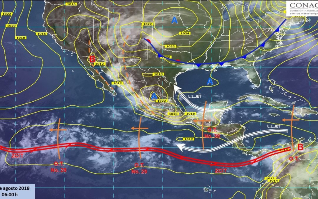 Se prevén tormentas puntuales intensas acompañadas de actividad eléctrica en Oaxaca