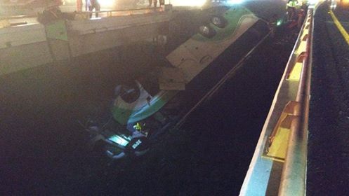 40 lesionados volcadura de un autobús en autopista Guadalajara – Morelia