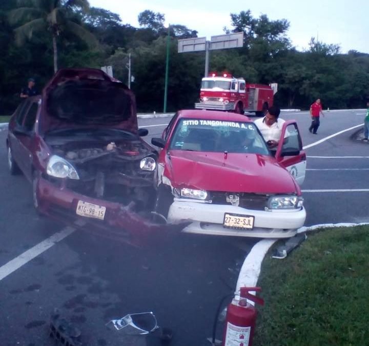 Siguen los accidentes en el crucero de Huatulco