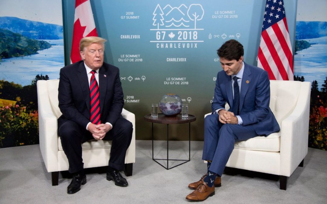 Donald Trump y Justin Trudeau estuvieron “muy cerca”