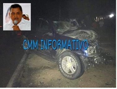 Muere en accidente presidente municipal de Tetepec