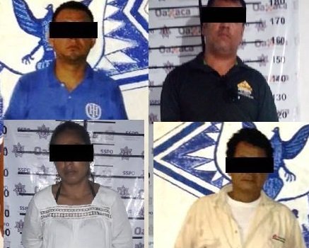 Reporta policía estatal cuatro detenciones por la presunción de delitos de orden federal