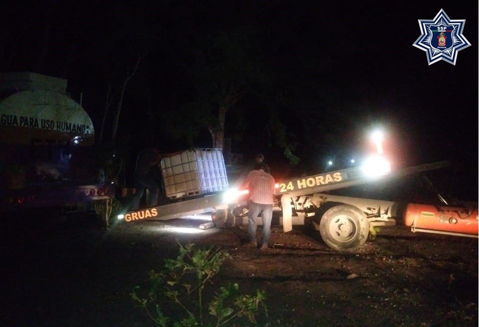 3 mil 150 litros de hidrocarburo ilícito asegurados en Salina Cruz