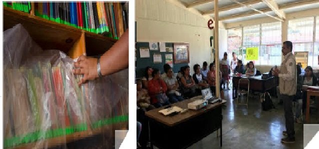 Establece IEEPO medidas preventivas en planteles educativos por fuertes lluvias