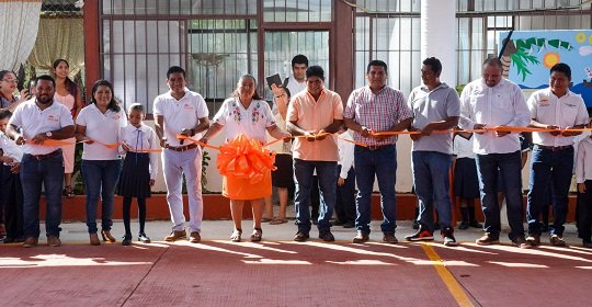 Institución educativa del H3 estrena techado