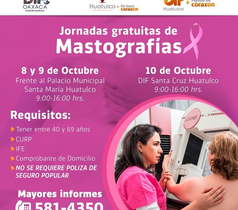 Mastografia gratuitas