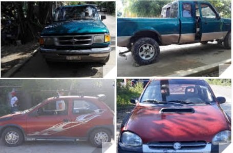 Recupera policía estatal vehículos con reporte de robo en el istmo y la costa