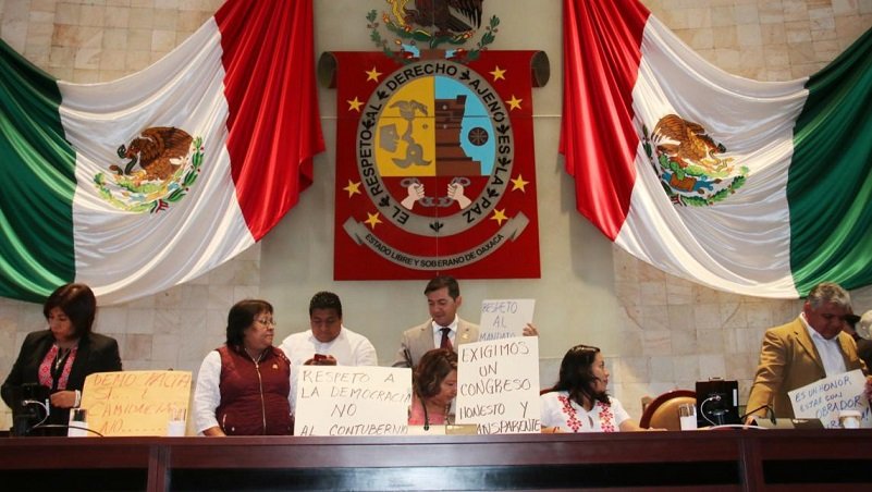 Acuerdo Jara-Murat entrega Congreso de Oaxaca al PRI que es minoría