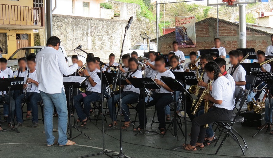 Banda de música de estudiantes de educación indígena de Zoogocho, orgullo de Oaxaca: IEEPO