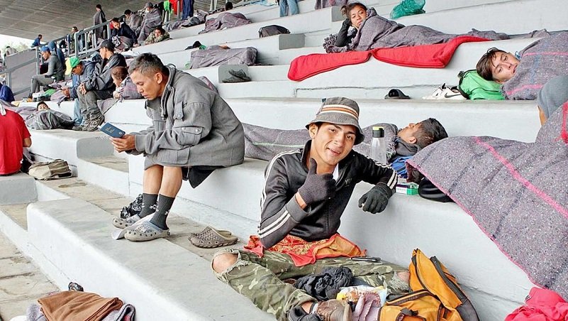 Cumplen migrantes la primera meta
