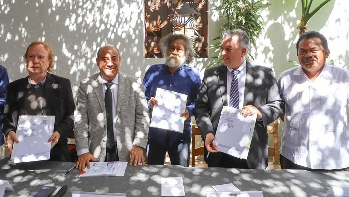 Fortalece IEEPO vínculos de colaboración con la UNAM