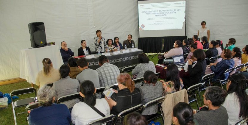 Imparte IEEPO capacitación al nivel preescolar en habilidades socioemocionales