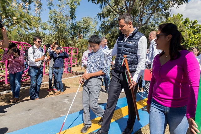 Inaugura AMH primeros Parques Incluyentes de Oaxaca