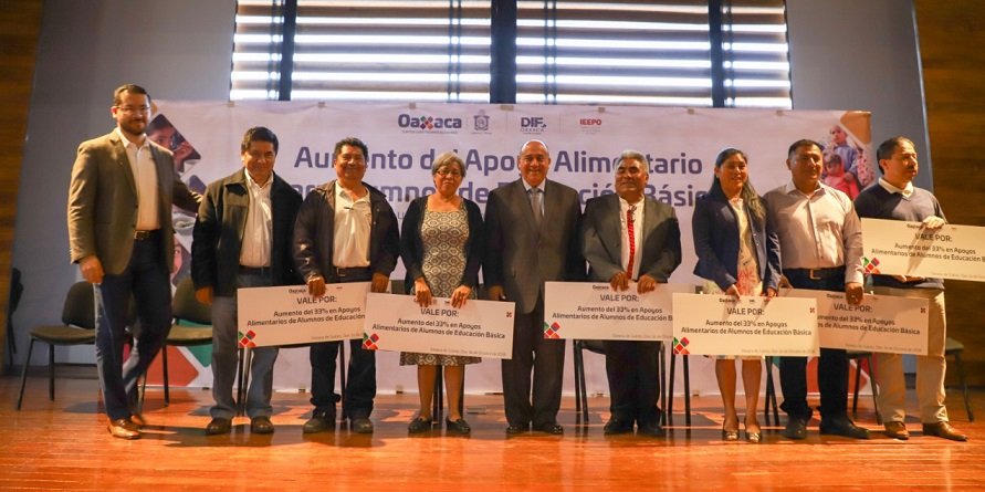 Incremento de apoyo alimentario en escuelas