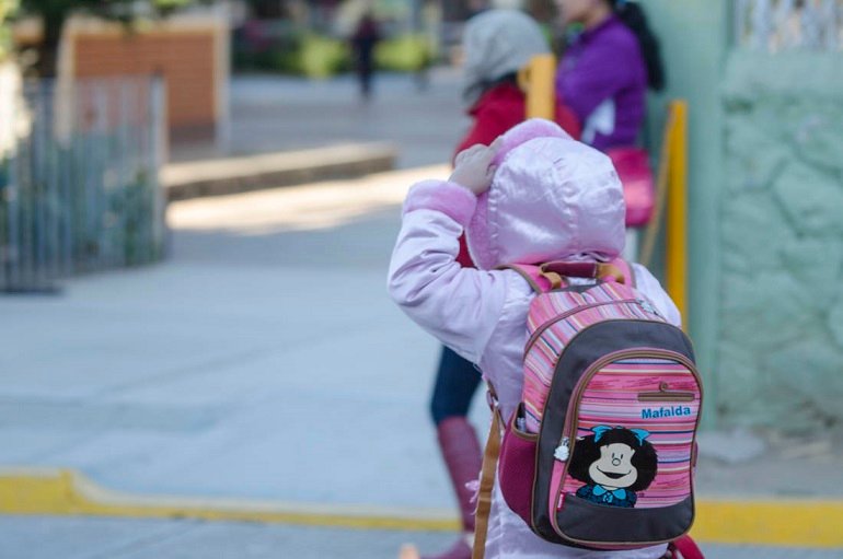 Recomienda IEEPO resguardar integridad de alumnado por efectos del frente frío número 10
