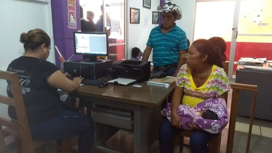 Registran  a bebé nacida en Caravana de Migrantes