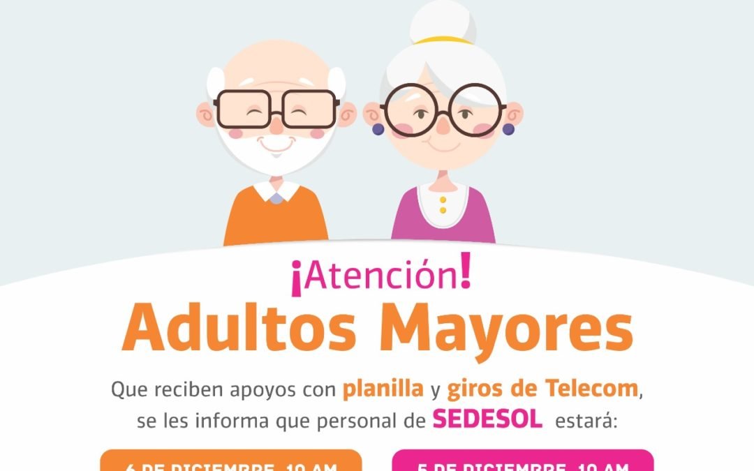 atención adultos mayores de Huatulco