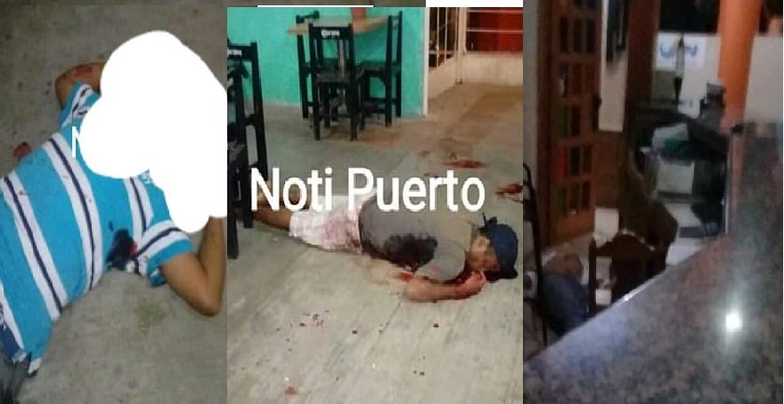 Noche sangrienta, tres personas asesinadas a balazos en Puerto Escondido