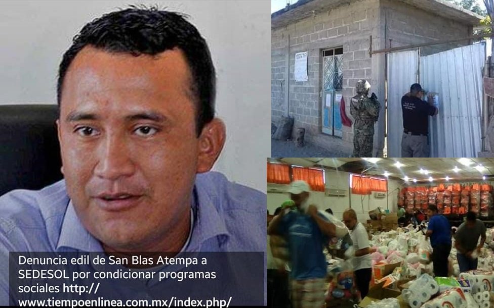 Presidente de San Blas Atempa Oaxaca, contraviene disposición de López Obrador