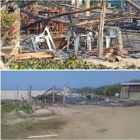 Atacan campamento tortuguero en Colotepec