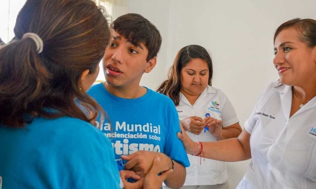DIF Huatulco realiza campaña para concientizar sobre el Autismo